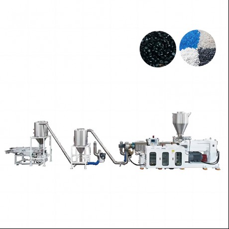 PVC motrotation parallell dubbelskruv pelletsextruderingslinje