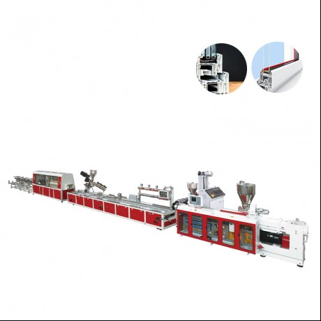 JWELL PVC-fönster High Speed ​​Profile Extrusion Line