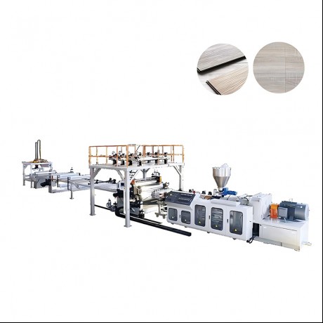 SPC Sten-plast miljö golv extrusion Line från Jwell Machinery China