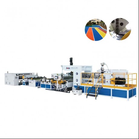 TPE/TPU Termoplast Prefabricerad Plast Track Extrusion Machine