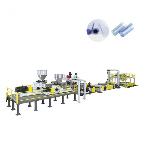 Twin Screw Dyer-free Vented PET Sheet Extrusion Line